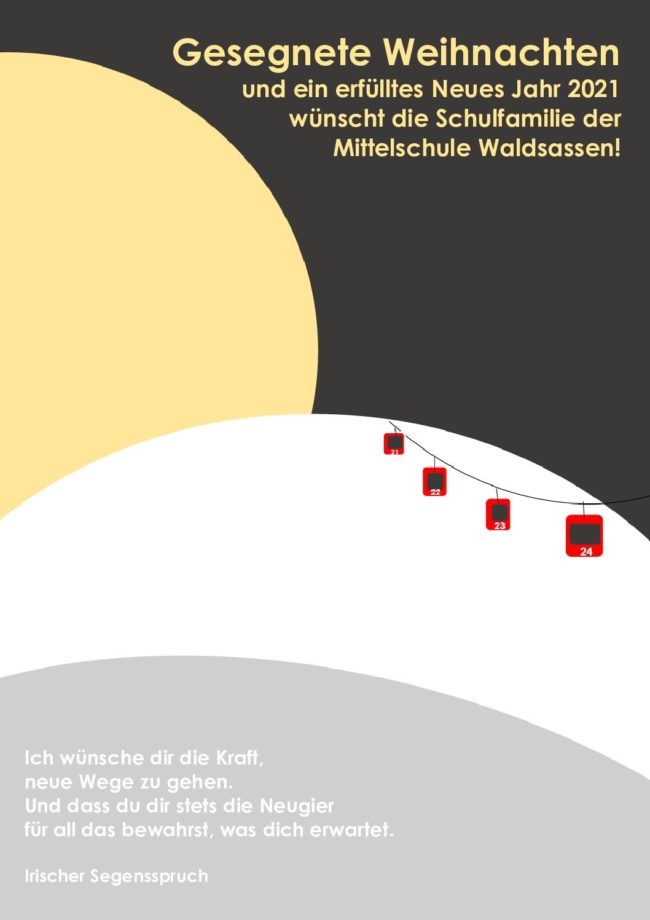 Gesegnete Weihnachten msw